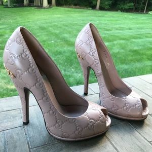 Gucci Peep Toe Shoe 36